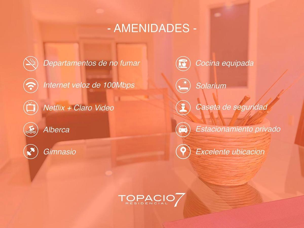 Topacio7 Residencial Apartment Boca del Río Exterior foto